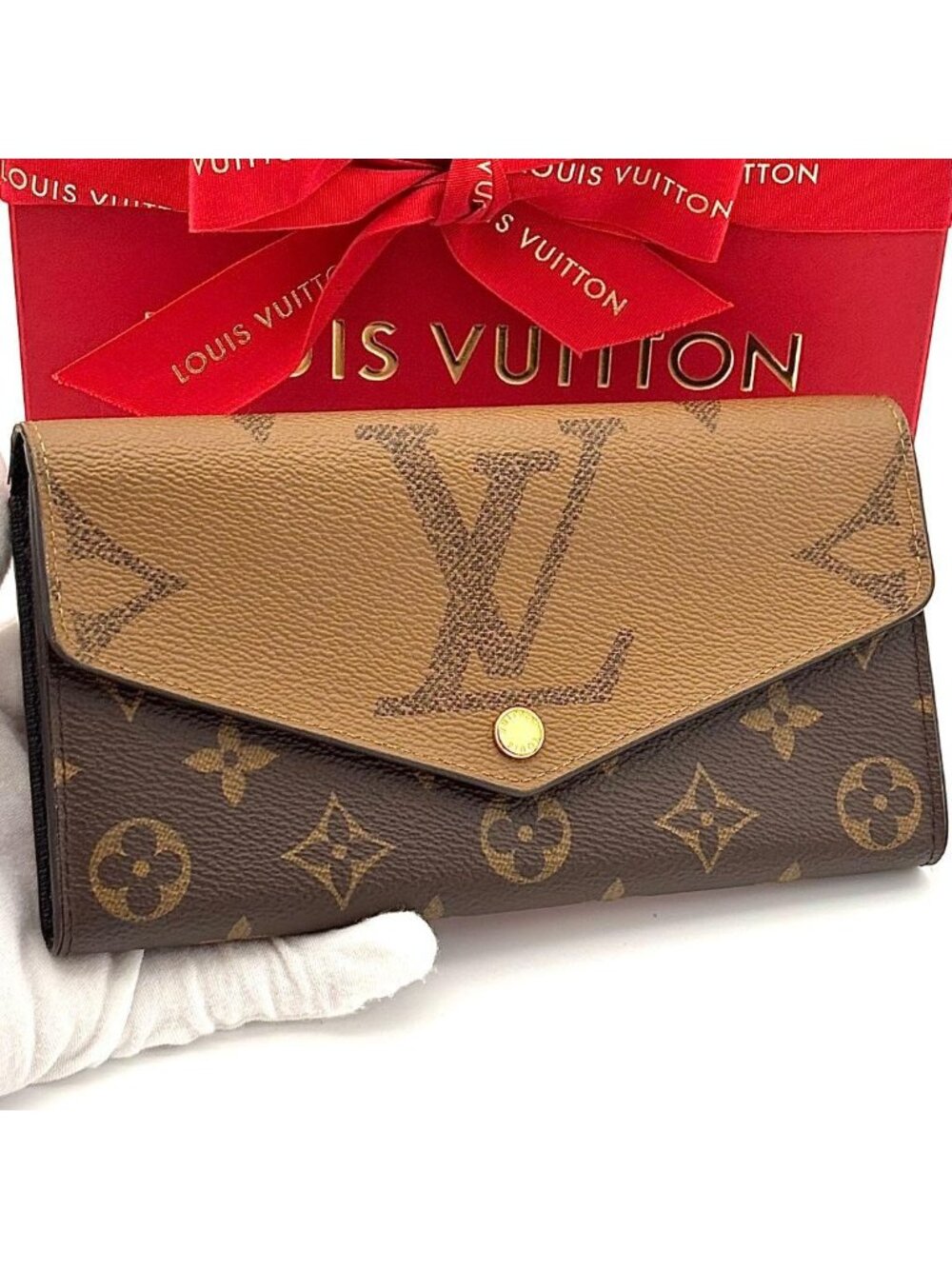 Louis Vuitton Wallet Monogram Giant Portefeuille Sarah Brown